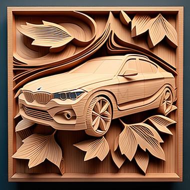 3D модель BMW 5 серии Гран Туризмо (STL)